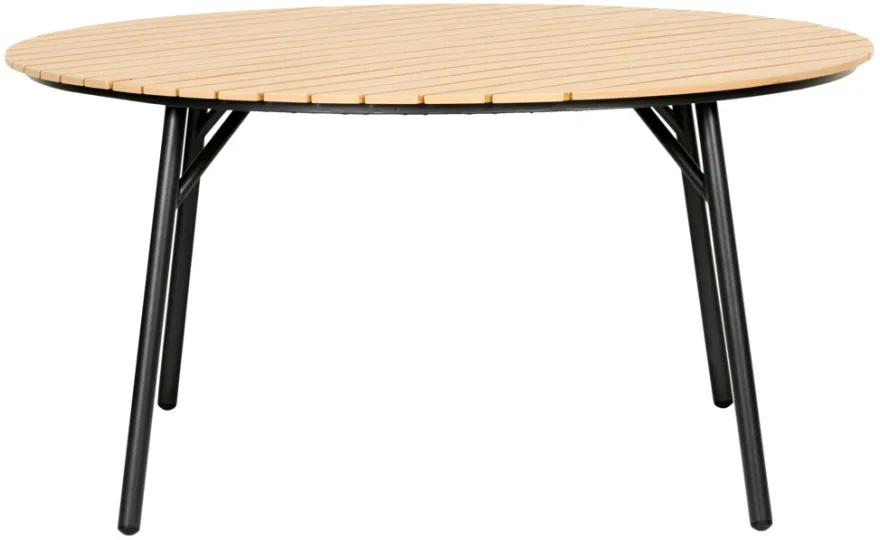 Hagebord Nebraska stål/nonwood Ø150 cm - Sunlife®