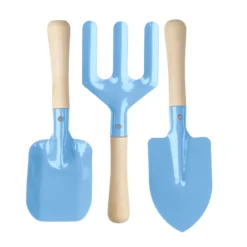 Hageredskaper til barn 3-pk. blå – Garden®