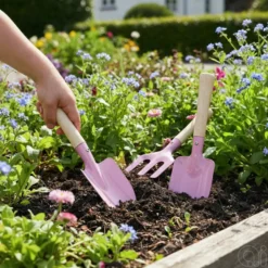 Hageredskaper til barn 3-pk. rosa – Garden®
