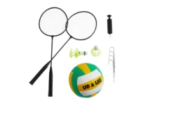 Hagespill 2-i-1 volleyball/badminton - Ud & Leg