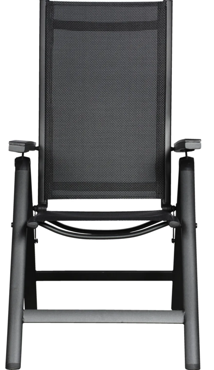 Hagestol Kingston 6 posisjoner svart - Sunlife®