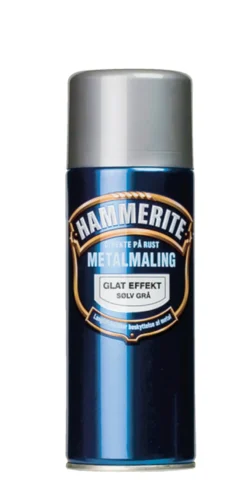 Hammerite metallmaling sølv glatt 400 ml