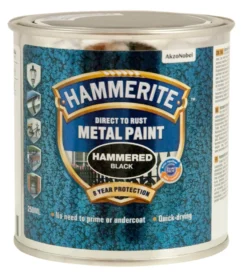 Hammerite metallmaling svart hammereffekt 250 ml