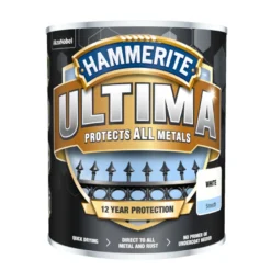 Hammerite Ultima hvit metallmaling 750 ml
