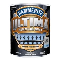 Hammerite Ultima sølv metallmaling 750 ml