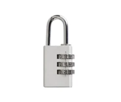 Hengelås m/kode 30 mm aluminium