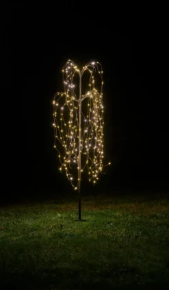 Hengepil med 300 LED-pærer H140 cm