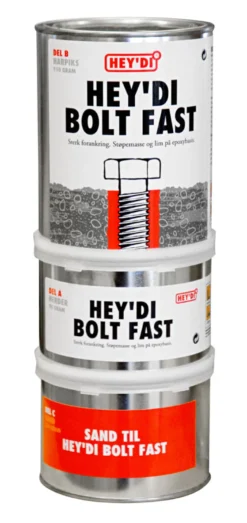 Hey'di Bolt fast støpemasse 1,5 kg