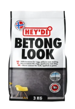 Hey'di Microsement Betonglook 3 kg betong