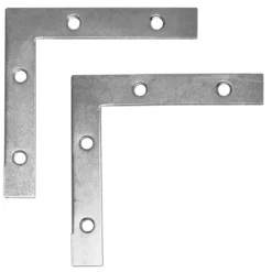 Hjørnebeslag 100 x 100 x 15 mm - 2 stk.