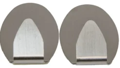 Håndklekroker oval 2 stk. metall - Target