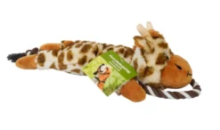 Hundeleke sjiraff med lyd 42 cm