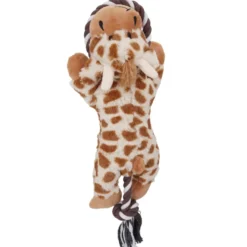 Hundeleke sjiraff med lyd 42 cm