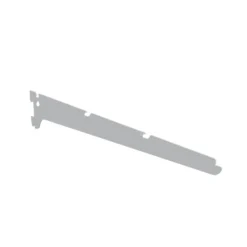 Hylleknekt single 420 mm hvit - Integri