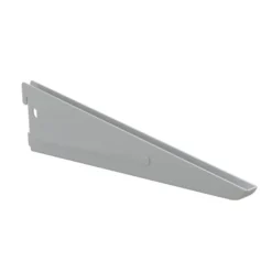 Hylleknekt til veggskinne 370 mm hvit - Integri