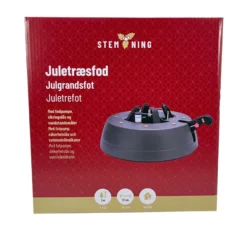 Juletrefot i plast til juletre på maks. 3 meter