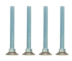Justeringsskruer til bordben 105/90 x 10 mm 4 stk.