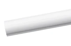 Kabelkanal buet - 2 meter hvit