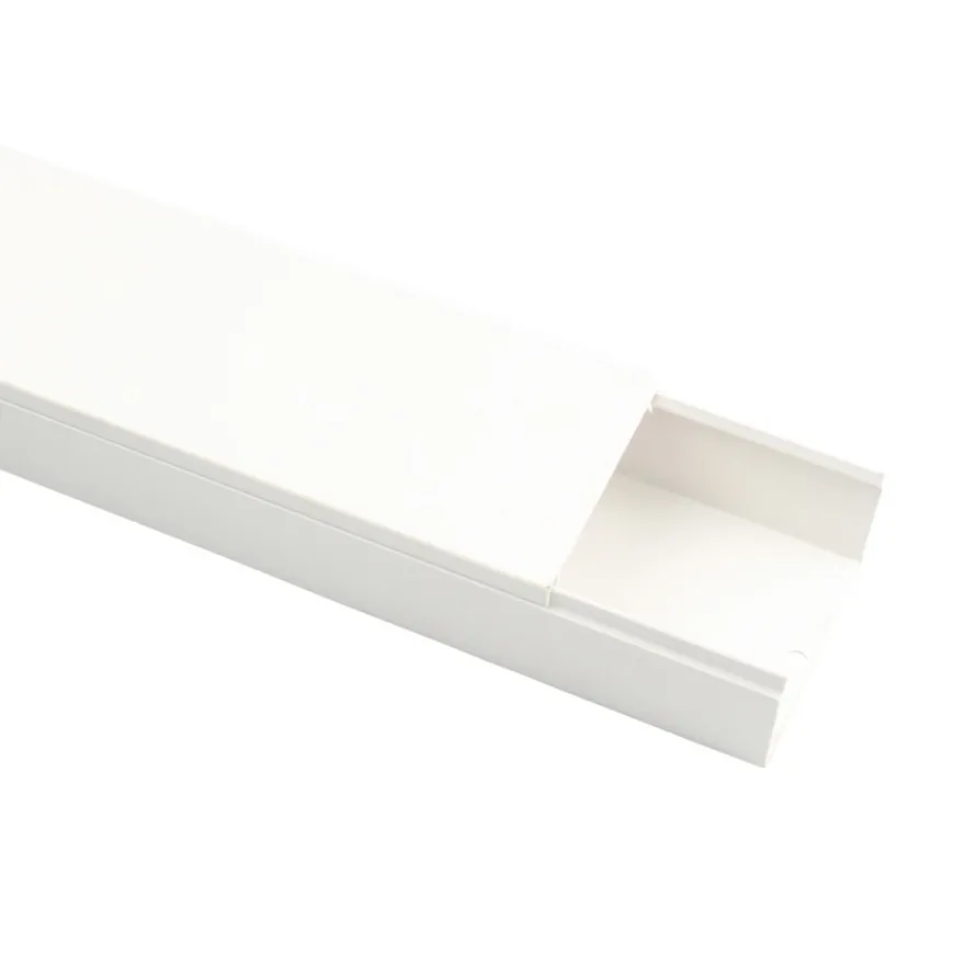 Kabelkanal hvit 60 x 40 mm