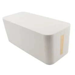 Kabelskjuler hvit 32 × 13,5 × 12,7 cm