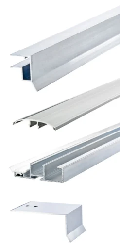 Kantprofilpakke for termotakplater 10 mm - Rias