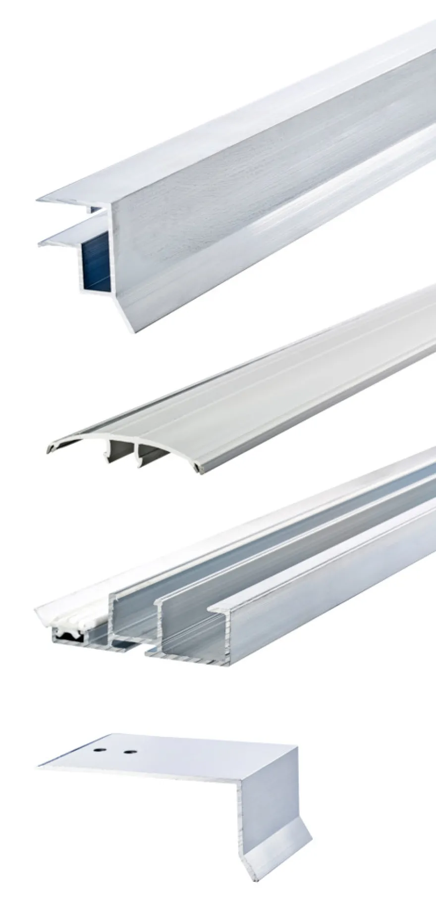 Kantprofilpakke for termotakplater 10 mm - Rias