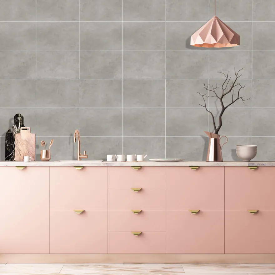 Kitchenline Kjøkkenplate Concrete Kerra 610 x 610 mm