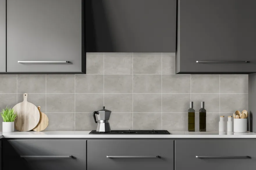 Kitchenline Kjøkkenplate Concrete Kerra 610 x 610 mm