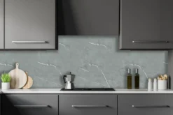 Kitchenline Kjøkkenplate Marmor Grey 610 x 610 mm