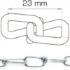 Kjetting Ø1,6 mm x 5 meter