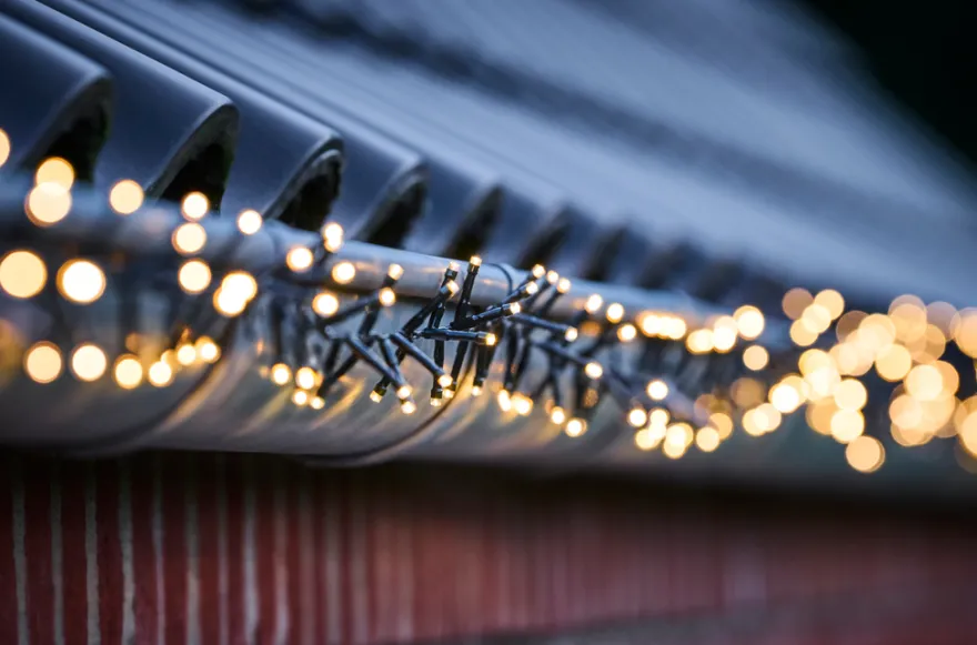 Klyngelys lyskjede 384 LED-pærer 8 meter