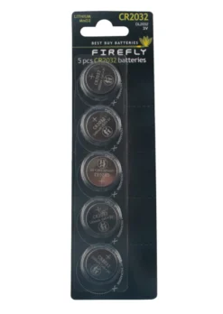 Knappcellebatteri 5-pk. CR2032 - Firefly