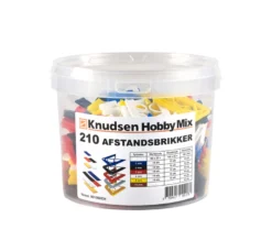 Knudsen Kilen avstandsbrikker - 210 stk