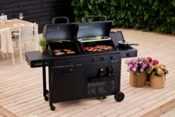 Kombigrill til gass og kull - Grillexpert®