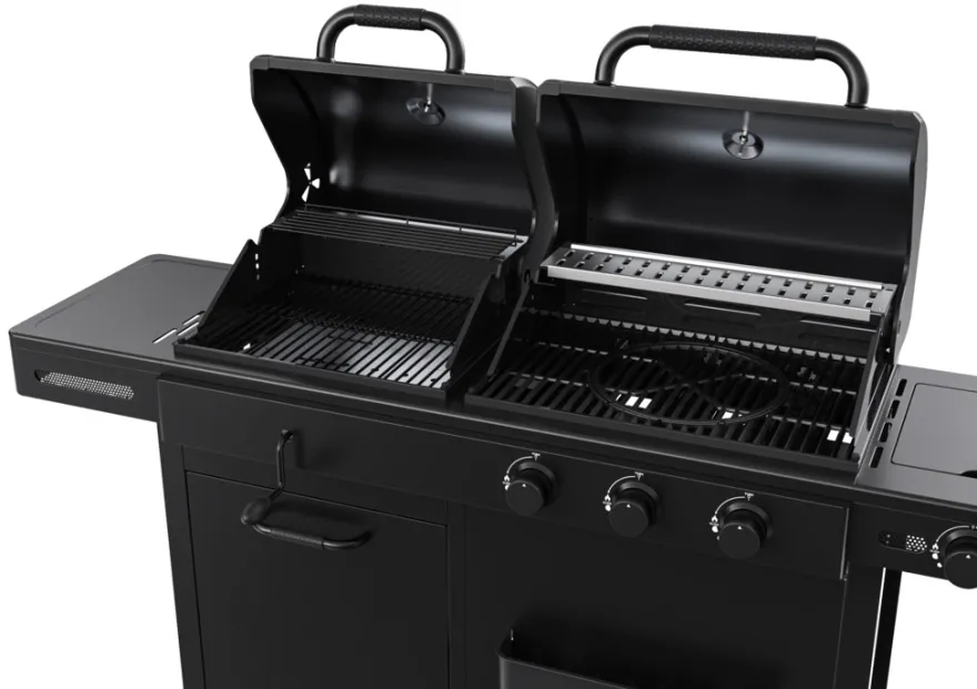 Kombigrill til gass og kull - Grillexpert®