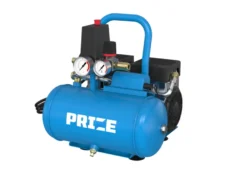 Kompressor stillegående 0,75 hk og 6 liters tank - PRIZE