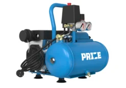 Kompressor stillegående 0,75 hk og 6 liters tank - PRIZE