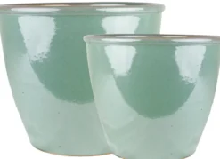 Krukkesett Thia Grønn 2 stk. Ø31,5/25,5 cm Scan-Pot
