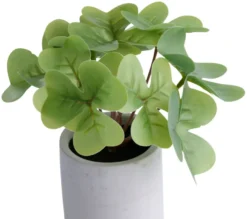 Kunstig plante kløver H18 cm