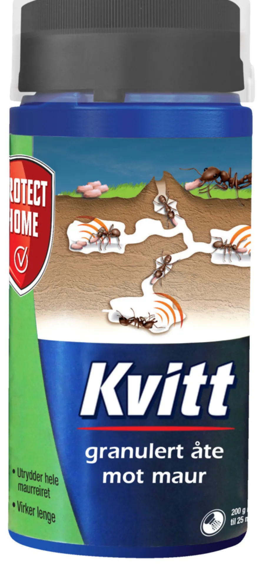 Kvitt granulert åte 200 g