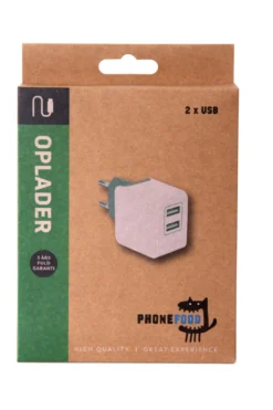 Lader med 2 USB porter