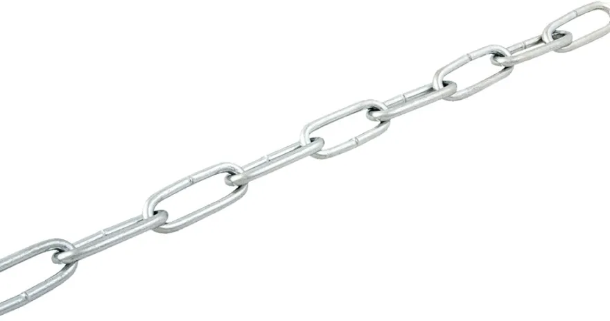 Langlenket kjetting 3 mm x 2 meter