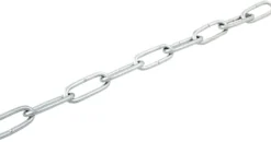 Langlenket kjetting 3 mm x 5 meter