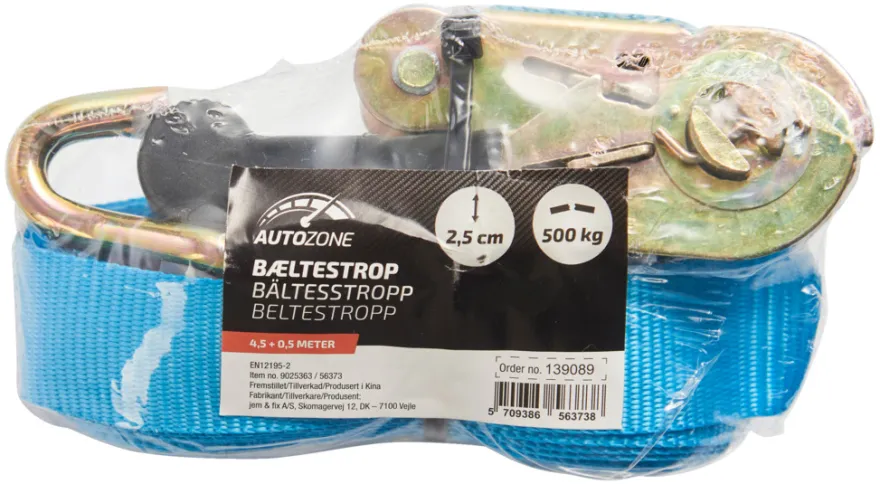 Lastestropp 25 mm x 5 meter - Autozone