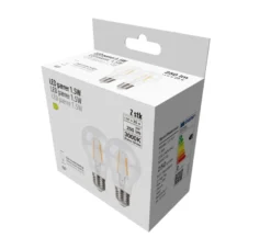 LED-filamentpærer 1,5 W E27 - 2-pk.