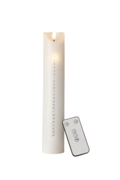 LED-kalenderlys med timer 27,5 cm