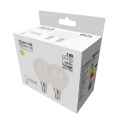 LED-kronepærer 3,6 W E14 - 2 pk.