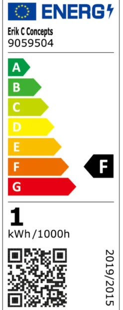LED-pære Stripes 1,4 W E27