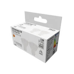 LED-spotpære 5 W GU10 dimbare - 2-pk.
