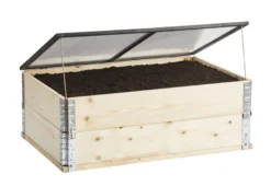 Lokk til plantekasse svart 120 x 80 cm - Garden®